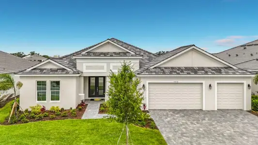 New construction Single-Family house 12418 Stonegate Trl, Parrish, FL 34219 plan Aruba 2 - image