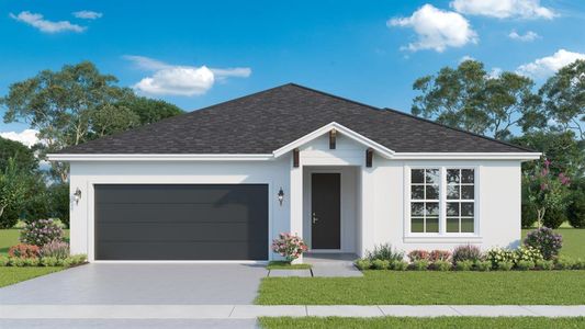 New construction Single-Family house 2411 Orange Harvest Place, Seffner, FL 33584 The Monticle- photo 0