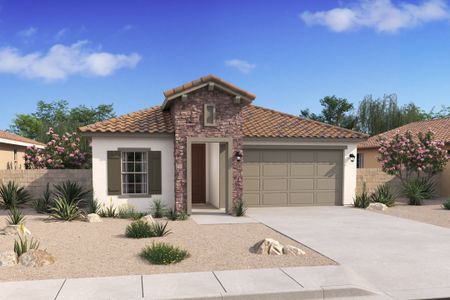 New construction Single-Family house 3746 S 234Th Ln, Buckeye, AZ 85326 Finlay- photo 0