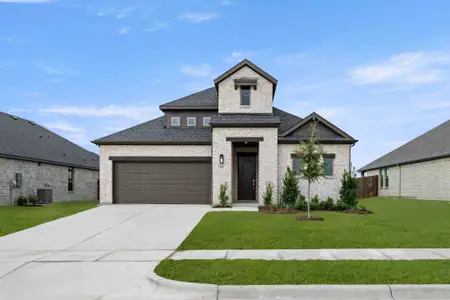 New construction Single-Family house 121 Trinity St, Grandview, TX 76050 plan Abernathy - image