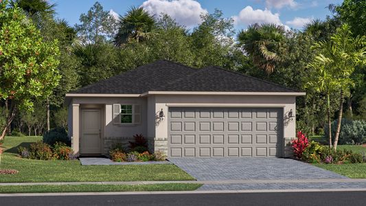 New construction Single-Family house Palm Bay, FL 32909 plan Belmont II - image