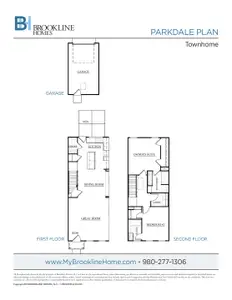 The Two Bedroom Parkdale Plan at Edgewood Preserve.