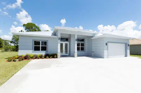 New construction Single-Family house 5745 Nw Wesley Rd, Port St. Lucie, FL 34986 - image