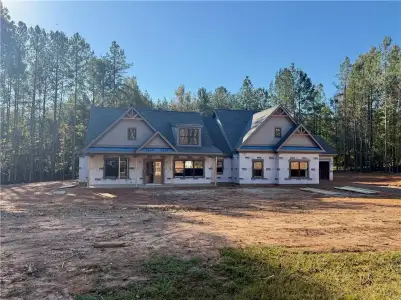 New construction Single-Family house 613 Shepherds Xing, Oxford, GA 30054 plan (GA) Bentley A.3 3 Side Entry - image