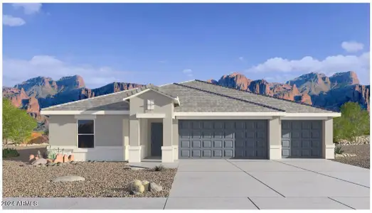 New construction Single-Family house 2563 W Spaulding Ave, Apache Junction, AZ 85120 Jerome- photo 0 0