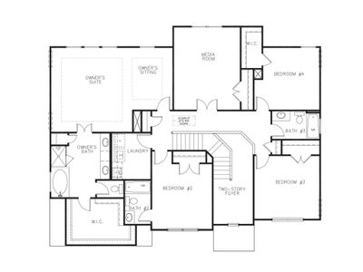 New construction Single-Family house 3260 Lions Ruby Ln, Atlanta, GA 30349 plan The Rosewood - image 5