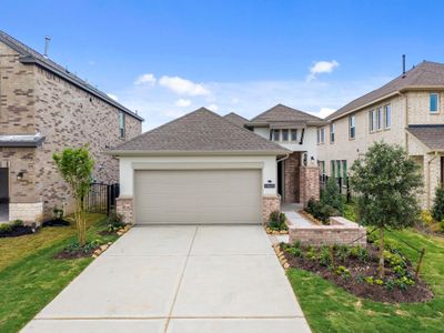 New construction Single-Family house 12623 Nueces River Dr, Cypress, TX 77433 plan Leona - image
