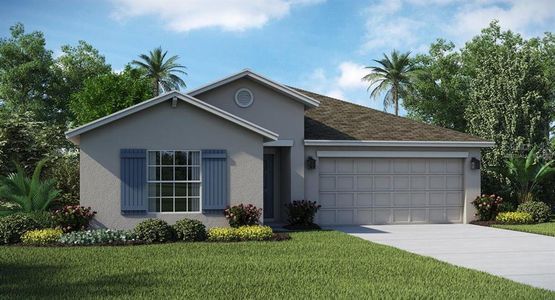 New construction Single-Family house 1006 Peach Creek Dr, Osteen, FL 32764 Hartford- photo 0