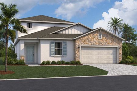 New construction Single-Family house 4418 Outhaul Run, Palmetto, FL 34221 plan Cocoa - image