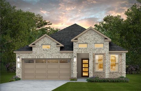 New construction Single-Family house 18110 Velaris Wy, Tomball, TX 77377 plan Haskell - image