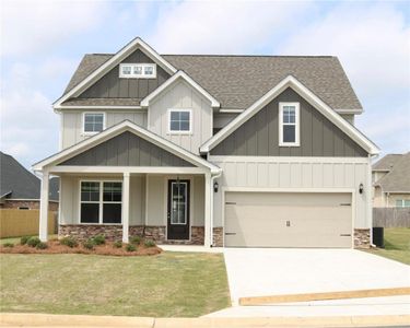 New construction Single-Family house 814 Brittany Nichole Court 121, Bonaire, GA 31005 plan Bedford - image