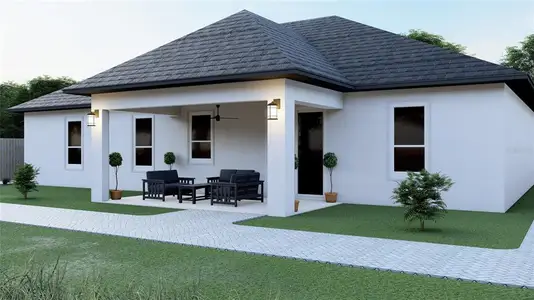 New construction Single-Family house 9609 N Vaughn Dr, Citrus Springs, FL 34433 - image