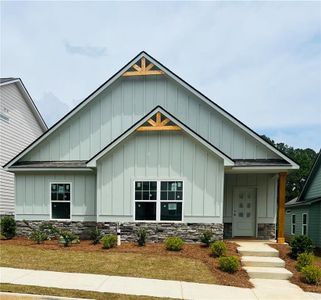 New construction Single-Family house 313 Creek Wood Park Drive, Ball Ground, GA 30107 - photo 0