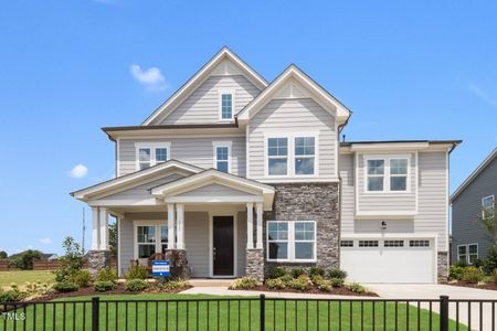 New construction Single-Family house 204 E Fountainhead Ln, Garner, NC 27529 Marlette III- photo 0