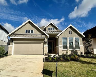 New construction Single-Family house 26326 Aurora Sky Road, Hockley, TX 77447 - photo 0