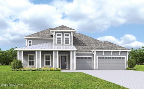 New construction Single-Family house 479 Pantano Dr, St. Augustine, FL 32095 plan HARPER - image