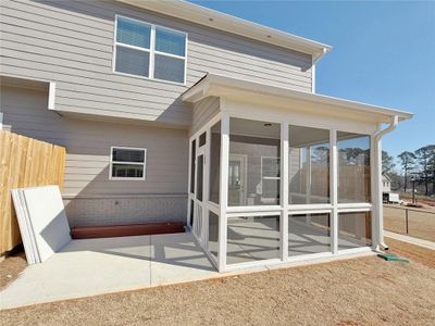 New construction Townhouse house 1292 Fern Ridge Ct, Norcross, GA 30093 null- photo 26 26