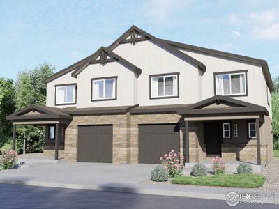 New construction Duplex house 4751 Degas Dr, Loveland, CO 80538 - image