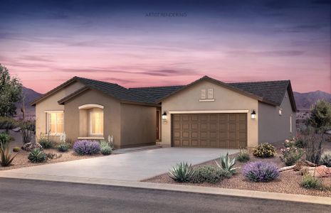 New construction Single-Family house 6747 W Victory Wy, Florence, AZ 85132 plan Butte - image