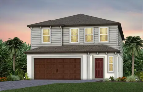 New construction Single-Family house 33384 Binding Ties Ln, Wesley Chapel, FL 33545 plan Williston - image