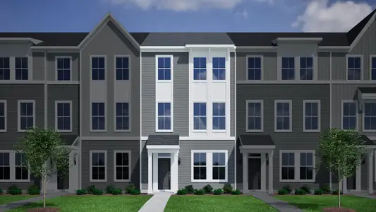 New construction Single-Family house 1212 Rodanthe Ave, Castle Hayne, NC 28429 plan Daphne 3-Story 2-Car Garage - image