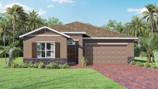 New construction Single-Family house 1525 Criswell Lane Southeast, Palm Bay, FL 32909 Clifton- photo 0