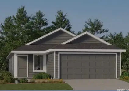 New construction Single-Family house 14820 Onyx Pl, Elmendorf, TX 78112 plan Pinehollow - image