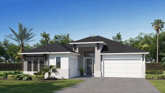 New construction Single-Family house 6704 Cloverdale Ave, Port St. Lucie, FL 34987 plan 2844F - image