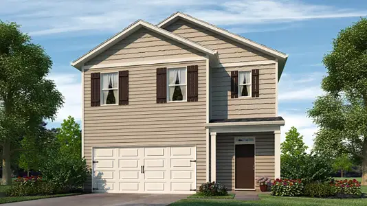 New construction Single-Family house 204 Rolling Meadow Trce, Jasper, GA 30143 plan Robie - image