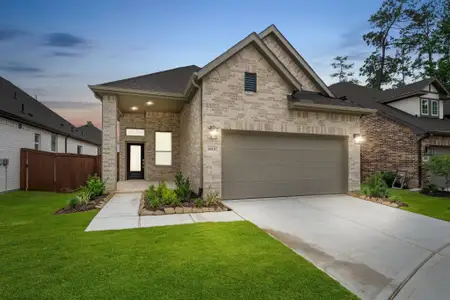 New construction Single-Family house 648 Crested Duck Ct, Willis, TX 77318 plan Berkeley - image