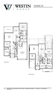 New construction Single-Family house 5315 Elegance Ct, Manvel, TX 77578 plan The Asher IX - image