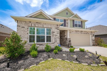 New construction Single-Family house 8619 Jetty Glen Dr, Cypress, TX 77433 plan Barbosa - Smart Series - image