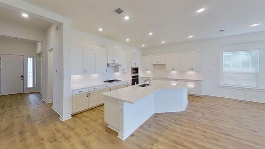 New construction Single-Family house 129 Golden Sage Ave, Georgetown, TX 78633 Lucas- photo 2 2