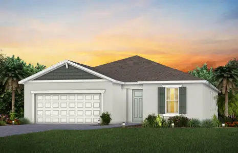 New construction Single-Family house 2035 Spring Shower Cir, Kissimmee, FL 34744 plan Mystique - image