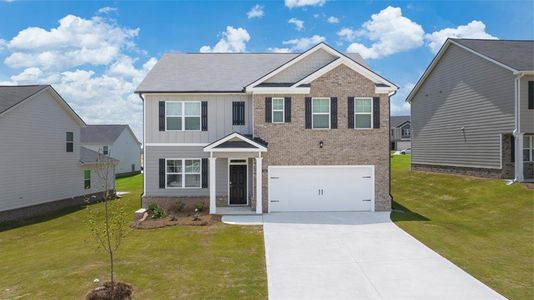 New construction Single-Family house 529 Vervain Drive, Locust Grove, GA 30248 The Hayden- photo 0