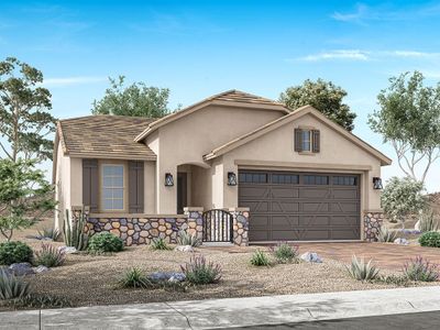 New construction Single-Family house 20818 W Pasadena Ave, Buckeye, AZ 85396 plan Oakmont II - image