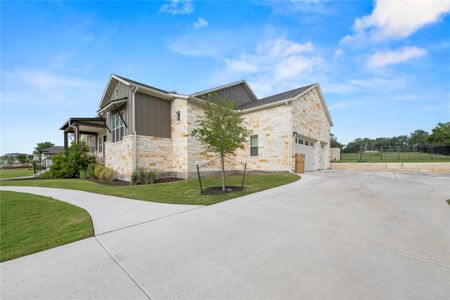 New construction Single-Family house 120 Rancho Deluxe, Liberty Hill, TX 78642 - image