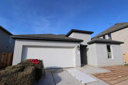 New construction Single-Family house 6913 Quiet Stream Way, Buda, TX 78610 Cobalt- photo 0