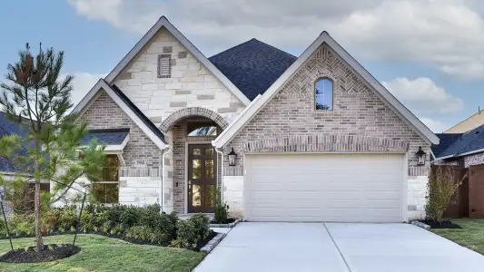 New construction Single-Family house 29863 Amber Brook Dr, Magnolia, TX 77354 plan 2504W - image