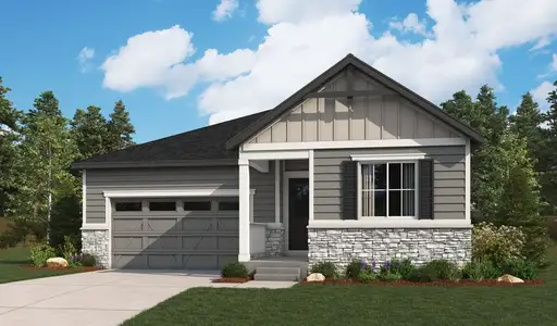 New construction Single-Family house Aurora, CO 80138 plan Ansel - image