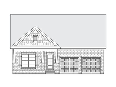 New construction Single-Family house 731 Larry Circle Mt, Mount Pleasant, TN 38474 plan Brookland II GY - image