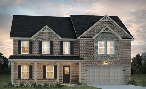 New construction Single-Family house 115 Jacoby Drive, Fairburn, GA 30213 Mira II- photo 0