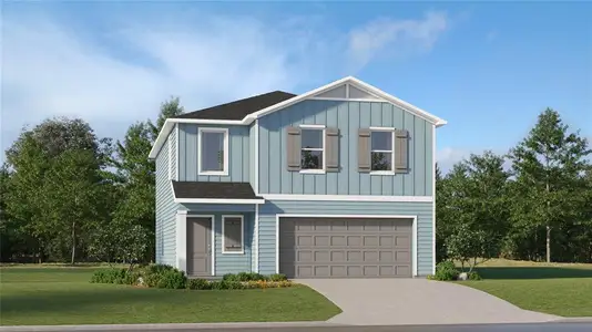 New construction Single-Family house 3141 Ne 38Th St, Ocala, FL 34479 plan Columbus - image