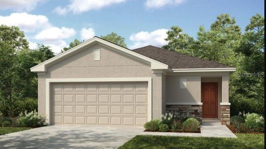 New construction Single-Family house 739 Hazelwood Ct, Haines City, FL 33844 plan Spruce - image