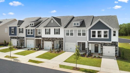 New construction Townhouse house 147 Hyacinth Lane, Angier, NC 27501 Litchfield- photo 0