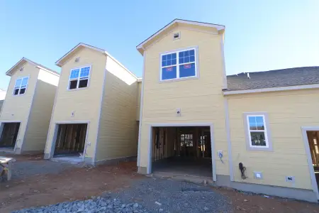 New construction Townhouse house 2459 Englemann Dr, New Hill, NC 27562 Hazelnut- photo 1 1