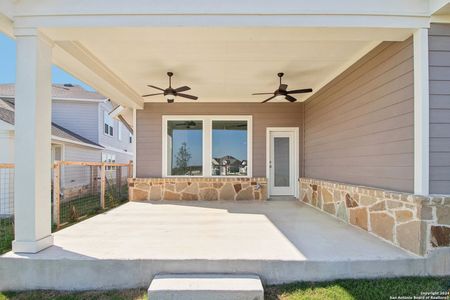 New construction Single-Family house 12137 Vine Blossom, Schertz, TX 78154 The Veracruz- photo 9 9