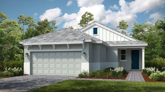 New construction Single-Family house 13369 Sw Mazzano St, Port St. Lucie, FL 34987 plan Bergamo - image