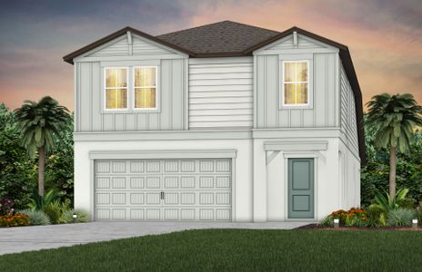 New construction Single-Family house 6009 Jensen View Ave, Apollo Beach, FL 33572 Sonora- photo 0