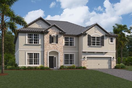 New construction Single-Family house 1971 Drummond Point, Zephyrhills, FL 33541 Grandsail  III- photo 0